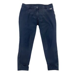 Piper Riding Breeches Riding Pants Women's 36R Black 25" Inseam Horse Equestrian